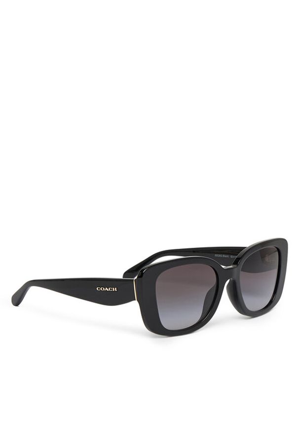 Coach Okulary przeciwsłoneczne 0HC8450U 50028G Czarny. Kolor: czarny