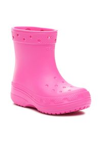 Crocs Kalosze Crocs Classic Boot Kids 208544 Różowy. Kolor: różowy