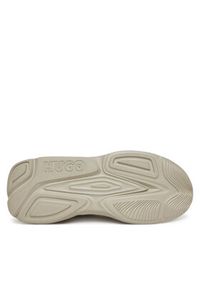 Hugo - HUGO Sneakersy Leon 50541684 Beżowy. Kolor: beżowy. Materiał: materiał #4