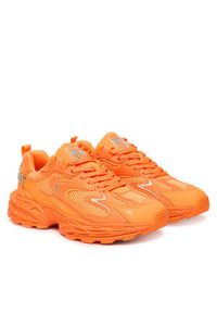Plein Sport Sneakersy SAFS USC0931 STE003N Pomarańczowy. Kolor: pomarańczowy. Materiał: materiał #5