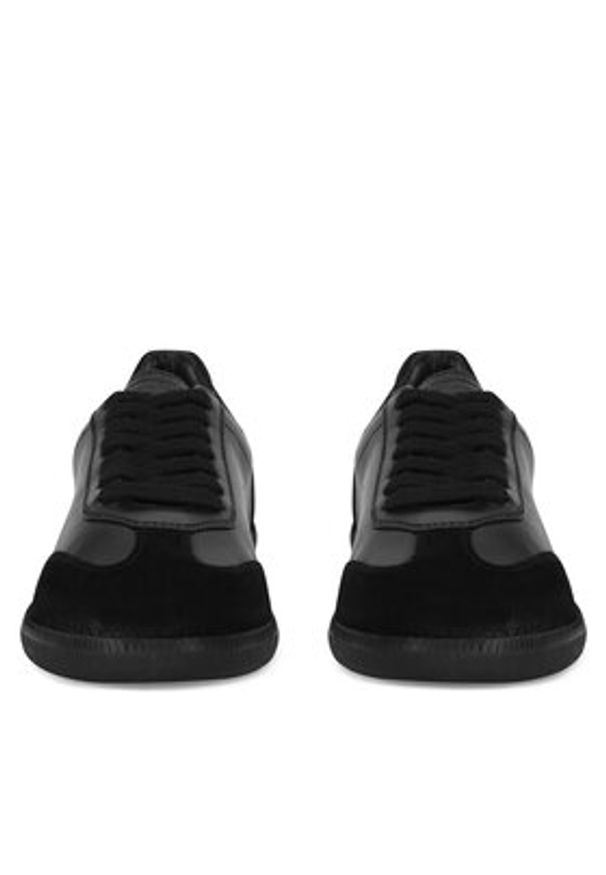 Gino Rossi Sneakersy TESSA-01W1 Czarny. Kolor: czarny. Materiał: skóra