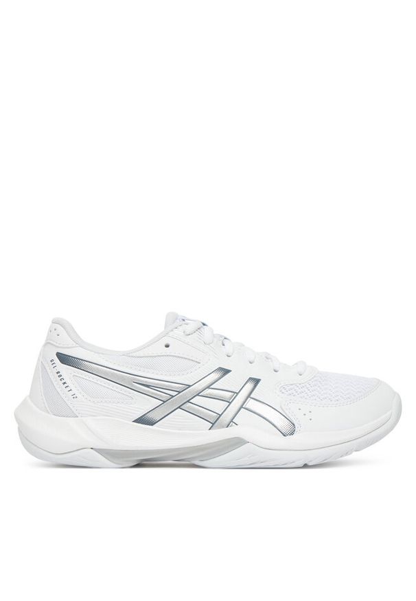 Buty halowe Asics. Kolor: biały