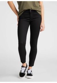 Lee - SPODNIE DAMSKIE LEE SCARLETT CROPPED BLACK RINSE L30CFS47