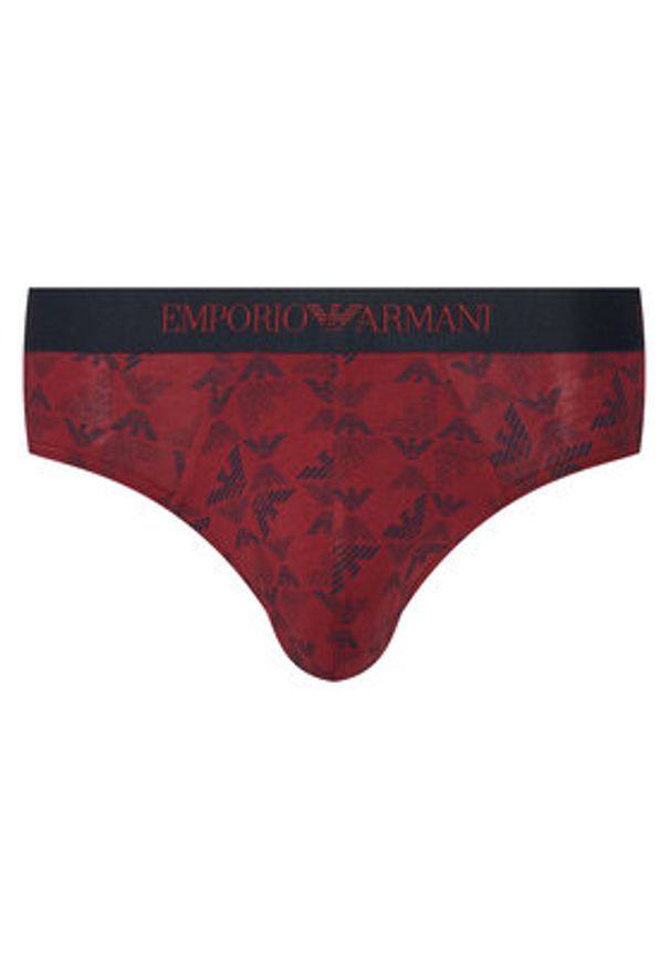 Emporio Armani Underwear Komplet slipów EM000256 AF10800 MB290 Kolorowy. Materiał: bawełna. Wzór: kolorowy