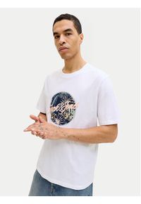 Jack & Jones T-Shirt Honolulu 12288088 Biały Regular Fit. Kolor: biały. Materiał: bawełna #6