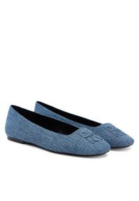 DKNY Baleriny Darianne K3528914 Niebieski. Kolor: niebieski. Materiał: materiał #3