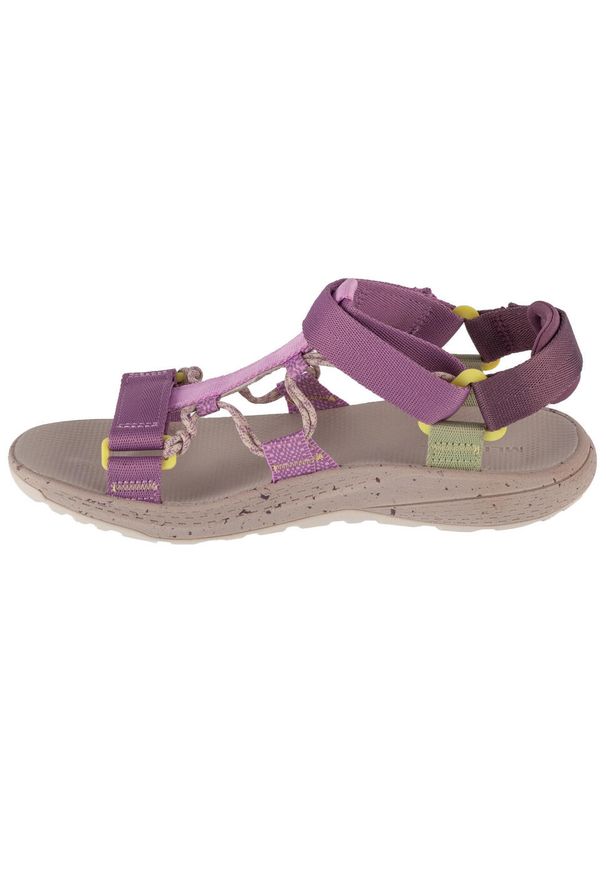 Merrell - Sandały damskie, Bravada 2 Strap Sport W Sandal. Kolor: fioletowy. Materiał: materiał, tkanina, syntetyk, guma