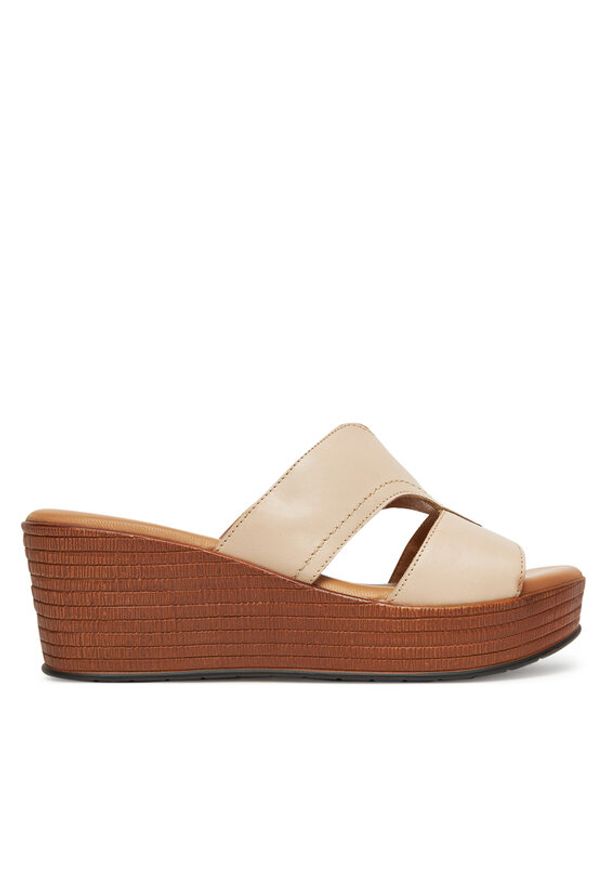 Lasocki Klapki WI16-NYASA-01 Beżowy. Kolor: beżowy. Materiał: skóra