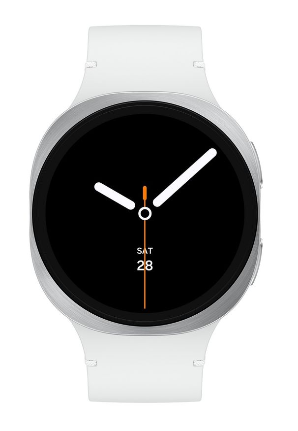 SAMSUNG - Samsung Galaxy Watch 8 LTE 40mm Srebrny (L325). Kolor: srebrny