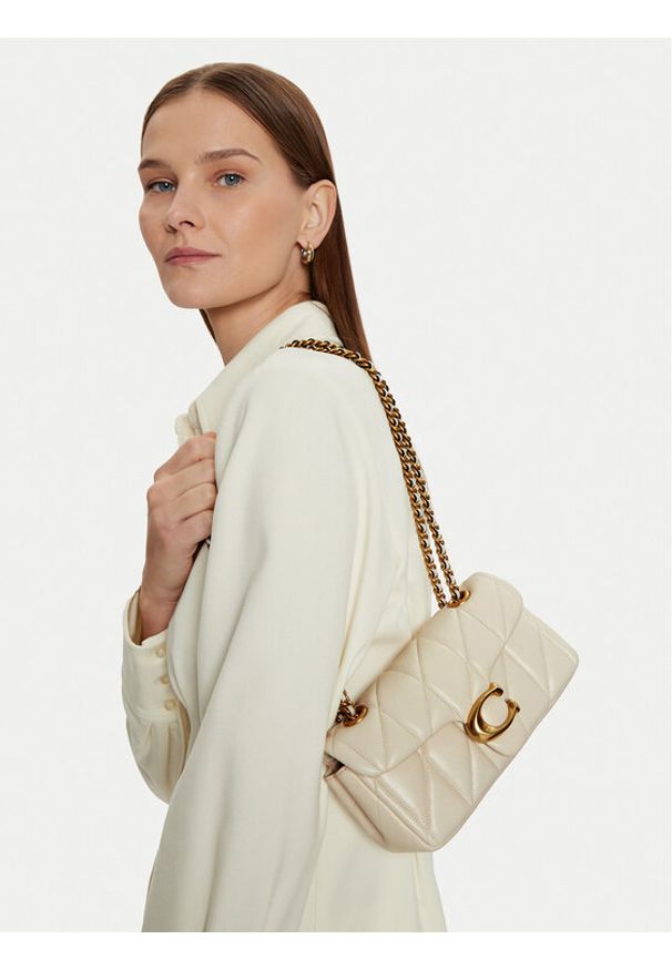 Coach Torebka Tabby Sb CP149 Écru. Kolor: kremowy. Materiał: skórzane