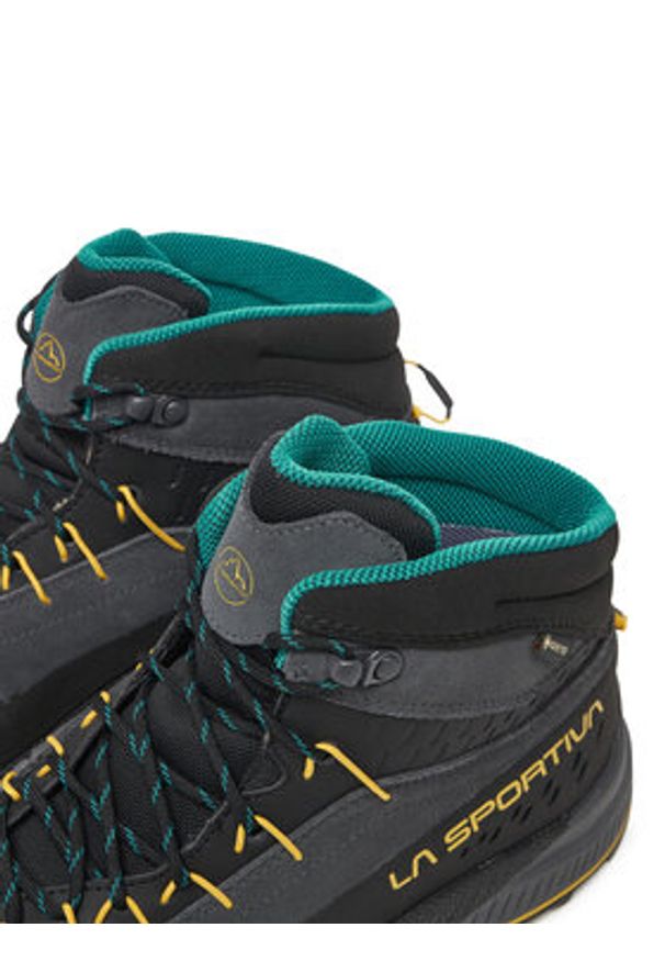 LA SPORTIVA - La Sportiva Trekkingi Tx4 Evo Mid Gtx GORE-TEX ZFAS047G00E35 Szary. Kolor: szary. Materiał: skóra, zamsz. Technologia: Gore-Tex. Sport: turystyka piesza