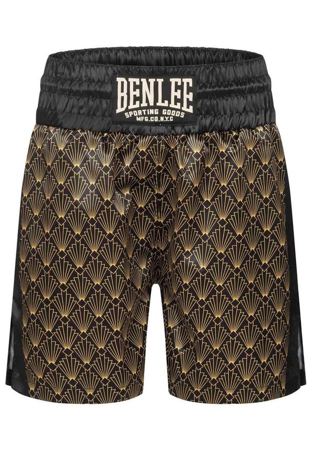 Szorty bokserskie Benlee Sunfair. Kolor: wielokolorowy, żółty, czarny. Sport: fitness