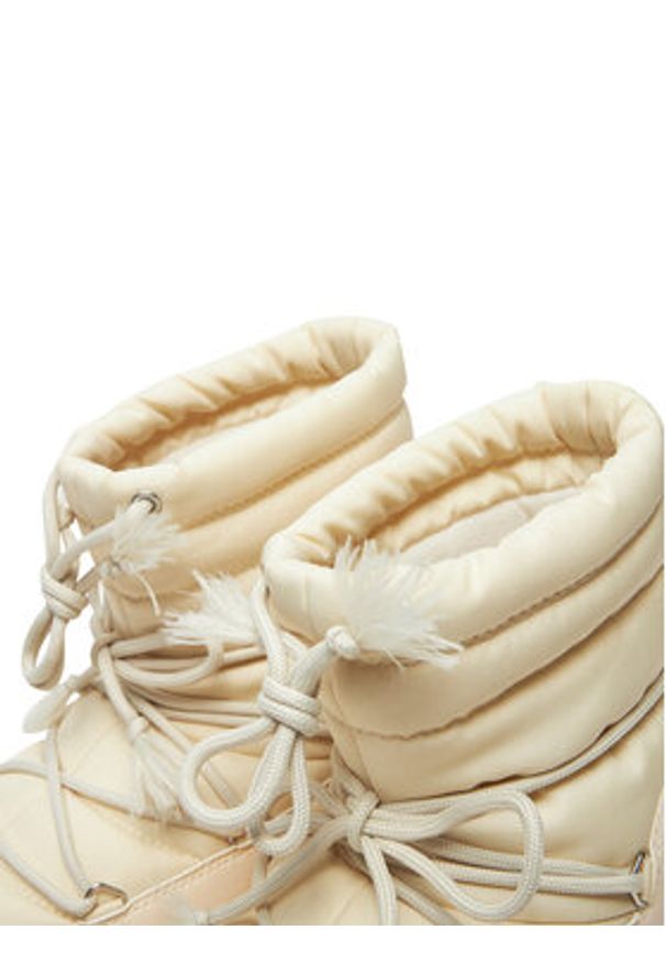 Moon Boot Śniegowce Evx Light Nylon 80D1470010 Beżowy. Kolor: beżowy. Materiał: skóra