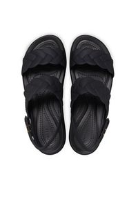 Crocs Sandały Brooklyn Woven Upper LW 209977 Czarny. Kolor: czarny