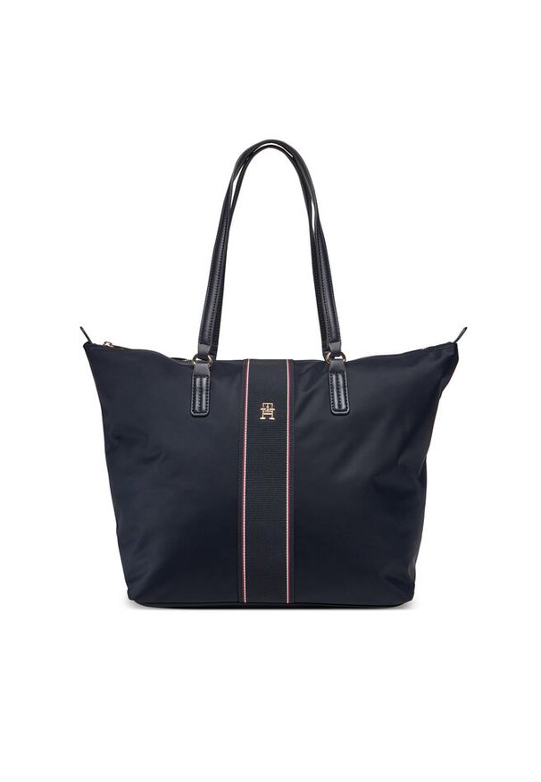 TOMMY HILFIGER - Torebka Tommy Hilfiger. Kolor: niebieski