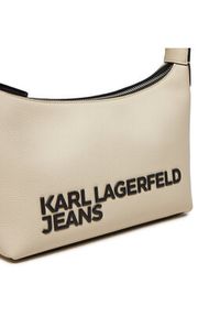 Karl Lagerfeld Jeans Torebka 245J3009 Écru. Materiał: skórzane #3