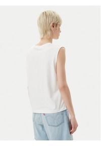Levi's® Bluzka Graphic 001MW-0000 Biały Standard Fit. Kolor: biały. Materiał: bawełna #3