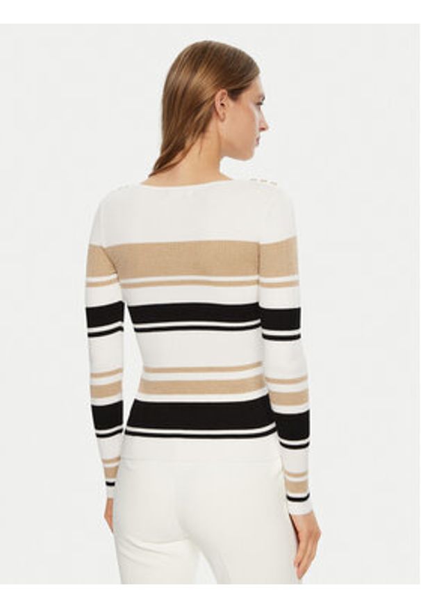 Guess Sweter W5RR22 Z2Y72 Kolorowy Regular Fit. Materiał: wiskoza. Wzór: kolorowy