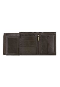 Wittchen - Męski portfel z RFID skórzany ciemny brąz. Kolor: brązowy. Materiał: skóra #10