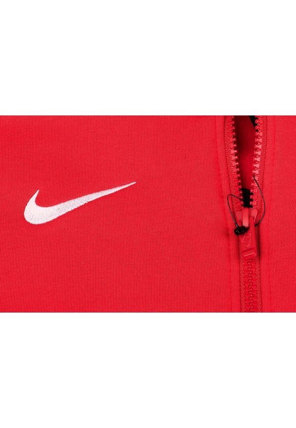 Bluza sportowa dla dzieci Nike Park 20 Fleece Full-Zip Hoodie. Kolor: czerwony