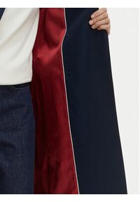 TOMMY HILFIGER - Tommy Hilfiger Trencz WW0WW48873 Granatowy Slim Fit. Kolor: niebieski. Materiał: bawełna #4