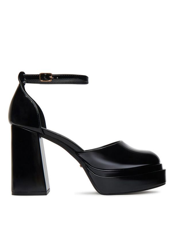 DeeZee Półbuty LW85478-6 Czarny. Kolor: czarny. Materiał: materiał, syntetyk