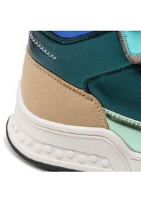 Togoshi Sneakersy WP-FW22-T049 Kolorowy. Materiał: skóra. Wzór: kolorowy