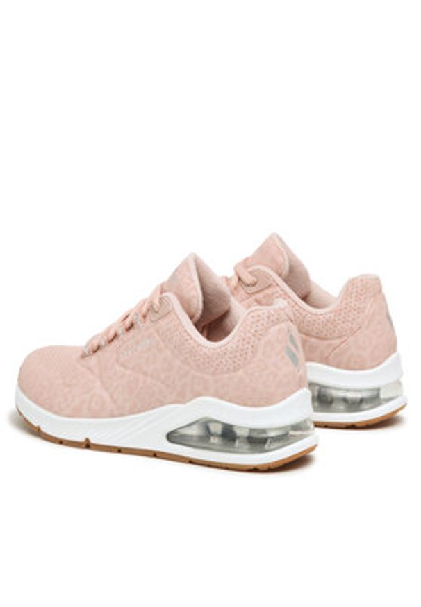 skechers - Skechers Sneakersy Uno 2 In Kat Neato 155642/BLSH Różowy. Kolor: różowy. Materiał: skóra