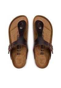Birkenstock Japonki Gizeh Bs 0743833 Brązowy. Kolor: brązowy. Materiał: skóra #8