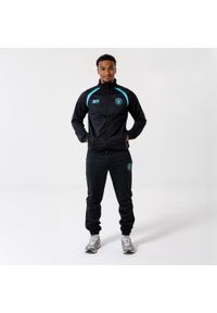 MANCHESTER CITY - Dres treningowy Manchester City męski 25/26 - czarny. Kolor: czarny, niebieski, wielokolorowy. Materiał: dresówka. Sport: piłka nożna
