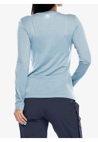 ORTOVOX - Longsleeve damski Ortovox 185 Merino Mtn Cutout LS. Kolor: niebieski. Długość rękawa: długi rękaw