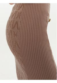 Marciano Guess Spódnica ołówkowa Hermione 4BGD01 5661Z Brązowy Slim Fit. Kolor: brązowy. Materiał: syntetyk #3