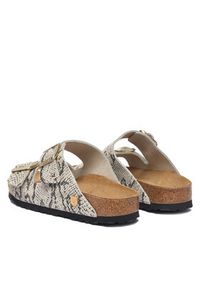 Birkenstock Klapki Arizona Print 1033065 Beżowy jasny. Kolor: beżowy. Materiał: skóra. Wzór: nadruk #4