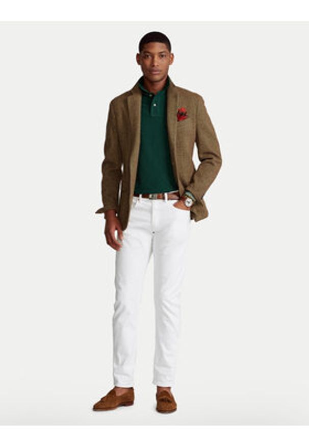 Polo Ralph Lauren Polo Core Replen 710782592 Zielony Custom Slim Fit. Typ kołnierza: polo. Kolor: zielony. Materiał: bawełna