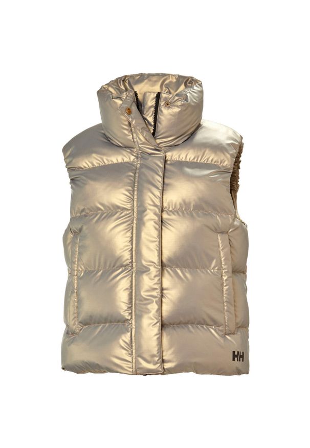 Damska kurtka bez rękawów Helly Hansen Jade. Kolor: brązowy. Materiał: puch. Długość rękawa: bez rękawów. Sezon: zima