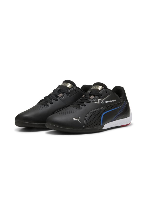 Puma - Młodzieżowe sneakersy BMW M Motorsport Drift Cat 11 PUMA Black Cool Cobalt Blue. Okazja: na co dzień. Kolor: czarny, niebieski, wielokolorowy