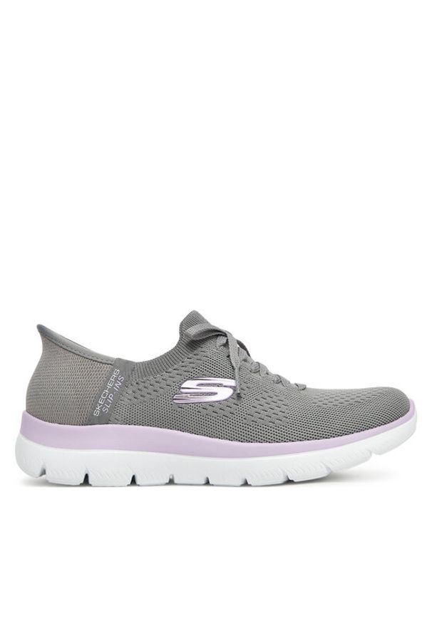 skechers - Skechers Sneakersy Summits-New Daily 150263/GYLV Szary. Kolor: szary. Materiał: materiał