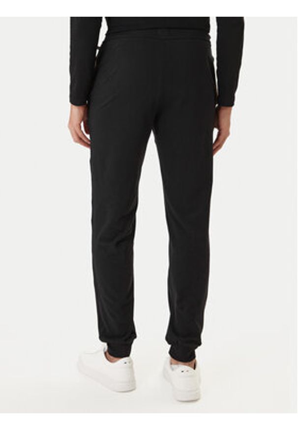 BOSS Spodnie dresowe Mix&Match 50515305 Czarny Regular Fit. Kolor: czarny. Materiał: bawełna