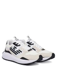 EA7 Emporio Armani Sneakersy 7X000657 AF23110 MZ021 Biały. Kolor: biały. Materiał: materiał #7