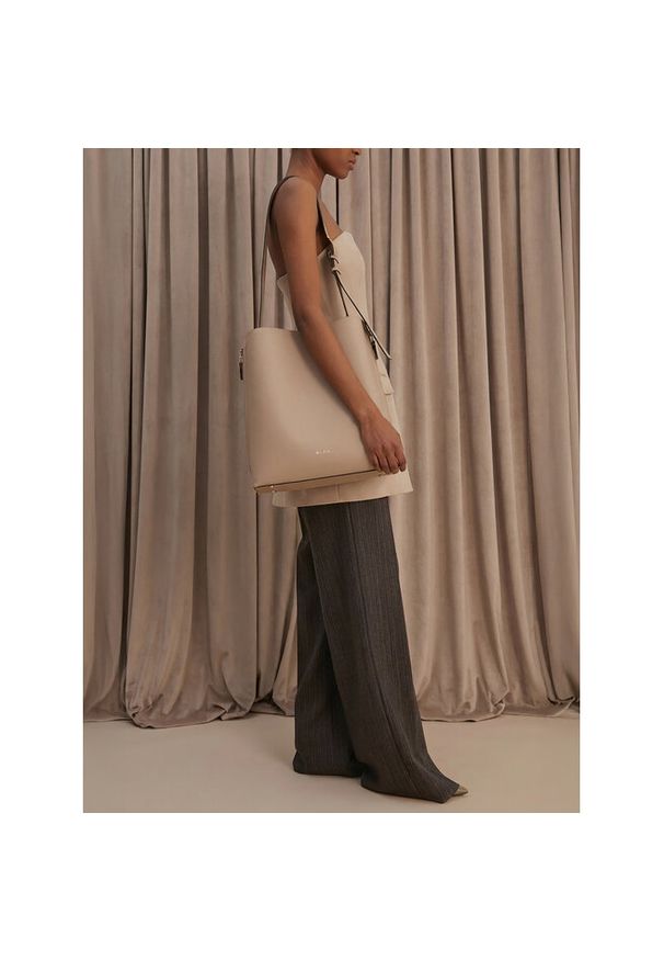 Gino Rossi - Torebka GINO ROSSI. Kolor: beżowy