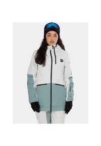 FUNDANGO - Kurtka Narciarska Damska Fundango Nashua ECO 3L. Kolor: zielony, biały, wielokolorowy. Materiał: materiał. Sezon: zima. Sport: narciarstwo