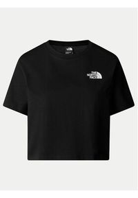 The North Face T-Shirt Simple Dome NF0A87U4 Czarny Relaxed Fit. Kolor: czarny. Materiał: bawełna