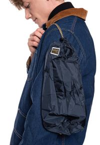 Lee - KURTKA JEANSOWA LEE x TIMBERLAND BOX JACKET RINSE L87JGT36 112122924. Materiał: jeans #10