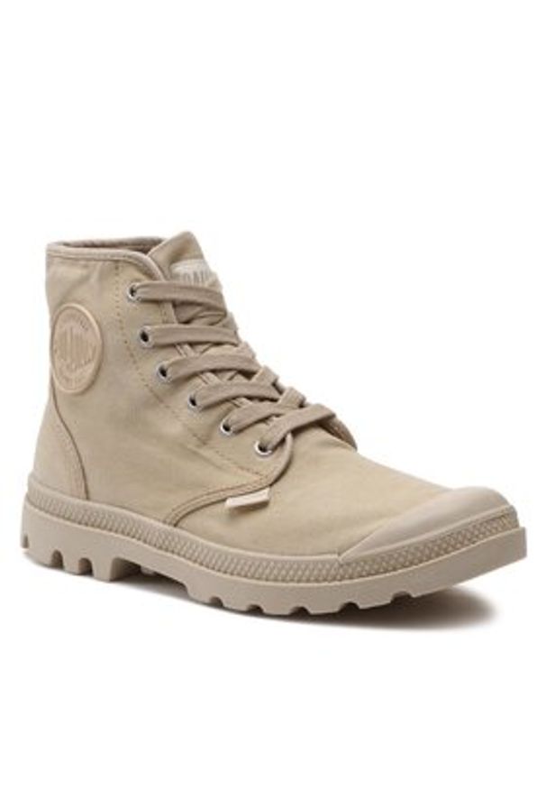 Palladium Trapery Pampa Hi 02352-221-M Beżowy. Kolor: beżowy. Materiał: materiał