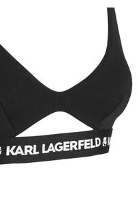 Karl Lagerfeld - KARL LAGERFELD Biustonosz braletka A1W47006 Czarny. Kolor: czarny. Materiał: lyocell #2