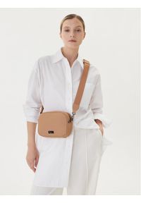 Pepe Jeans Torebka Georgina PL0300039 Beżowy. Kolor: beżowy. Materiał: skórzane #1