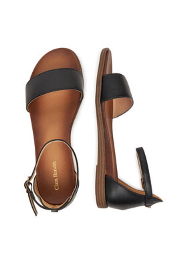 Clara Barson Sandały MAGNA WS5811-01 Czarny. Kolor: czarny. Materiał: syntetyk, materiał