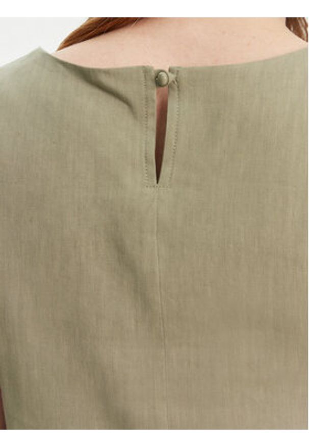 Marella Top Terni 2513161055 Zielony Regular Fit. Kolor: zielony. Materiał: wiskoza