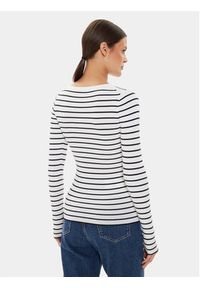 Calvin Klein Jeans Sweter J20J223611 Biały Slim Fit. Kolor: biały. Materiał: syntetyk #5
