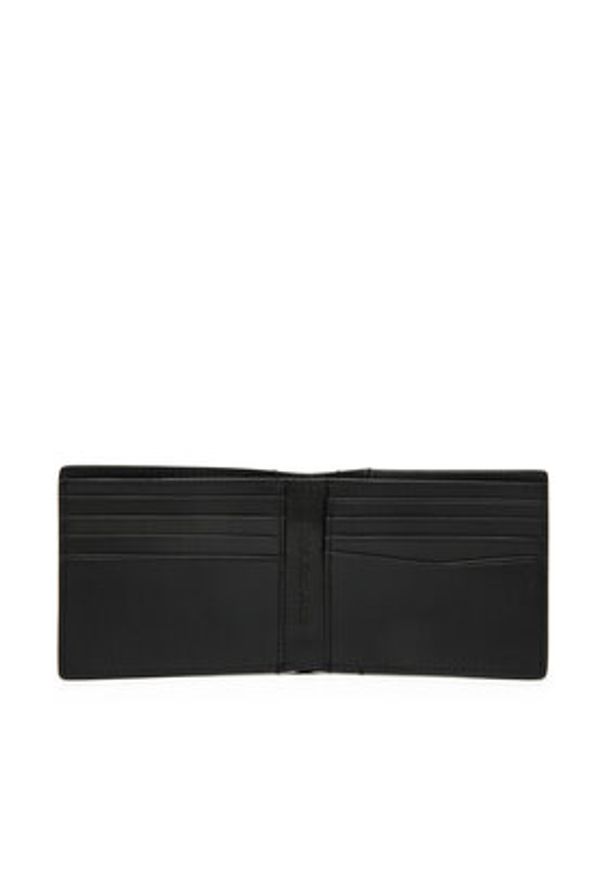 Calvin Klein Jeans Duży Portfel Męski K50K513153 Czarny. Kolor: czarny. Materiał: skóra
